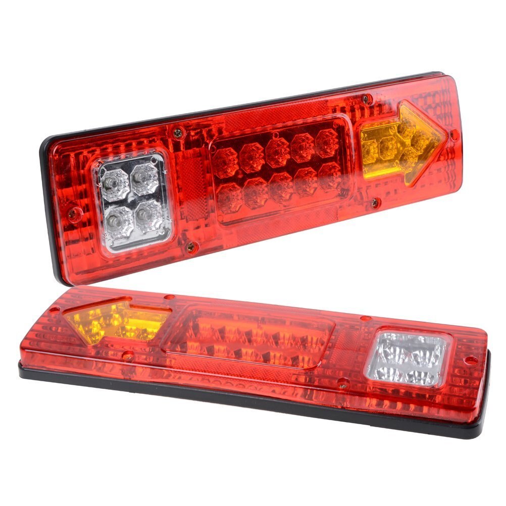 Set 2 Auto LED Lampi Stop Flexzon,4 Functii, Remorca, Camion, Trailer, 12-24V